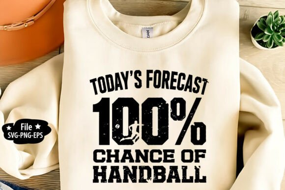 100 Chance of Handball SVG Graphics