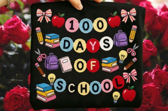 Latch Hook 100 Days School Bracelet Png