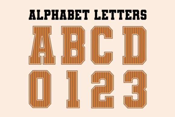 Orange Neon Striped Png School Design