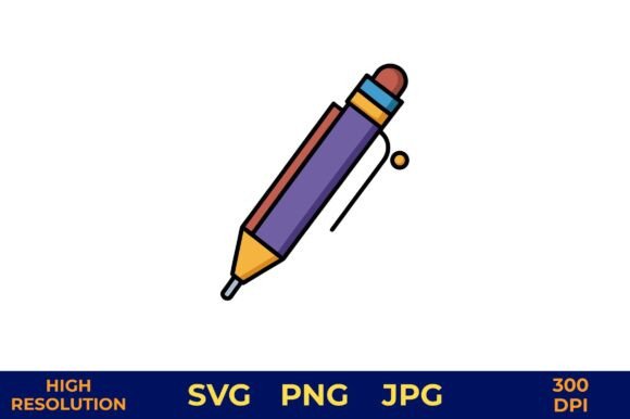 Pen Clipart for Office and School Use